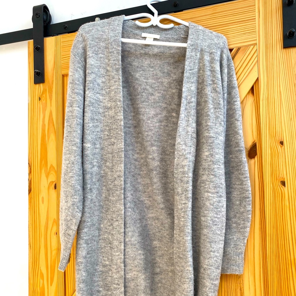 Long cozy cardigan